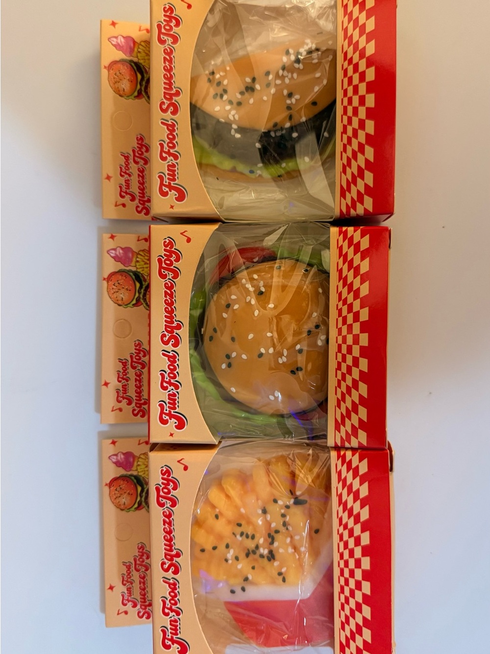 Burger Party Pack - Yellow/Brown 3 piece set